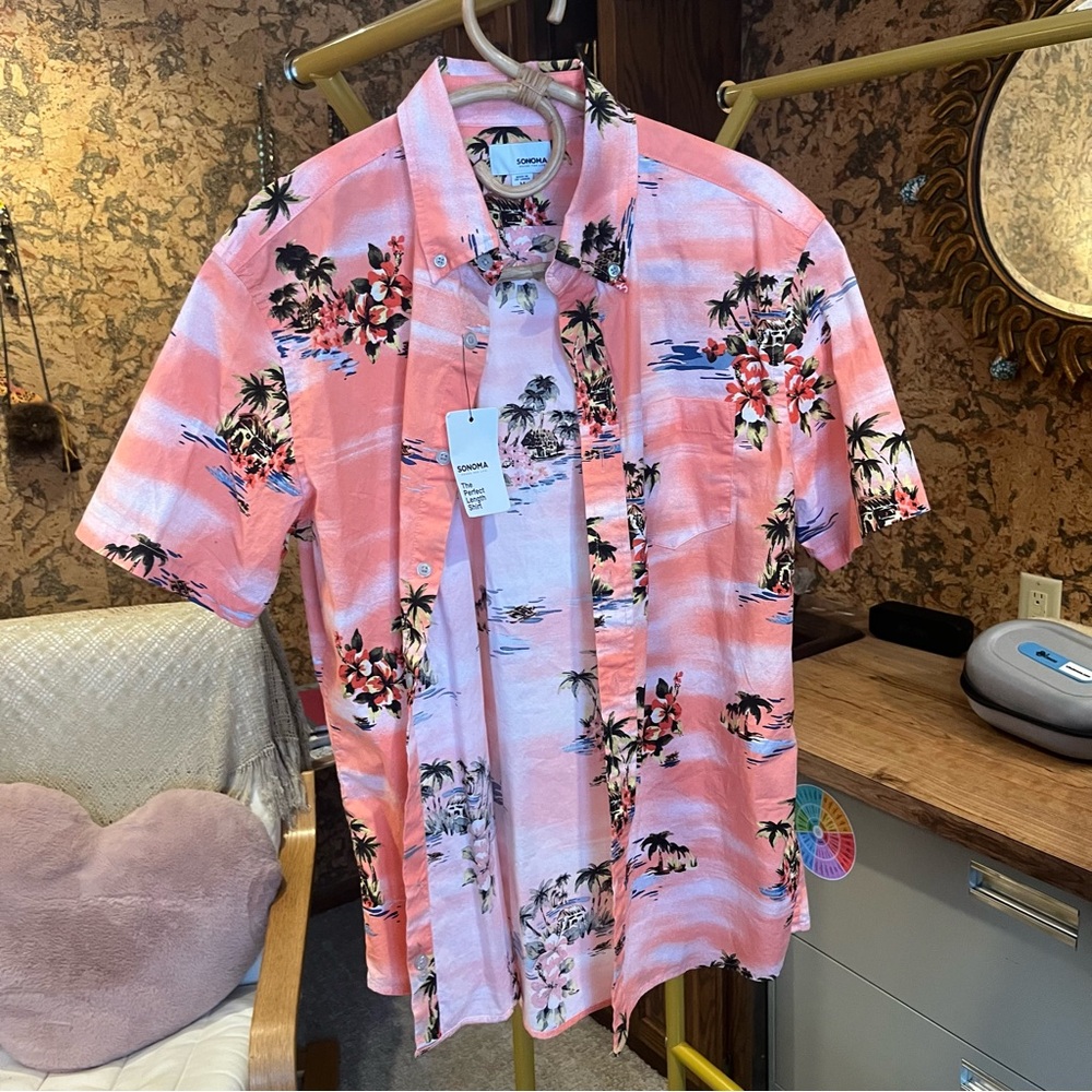 SONOMA Men’s"The Perfect Length" Hawaiian shirt